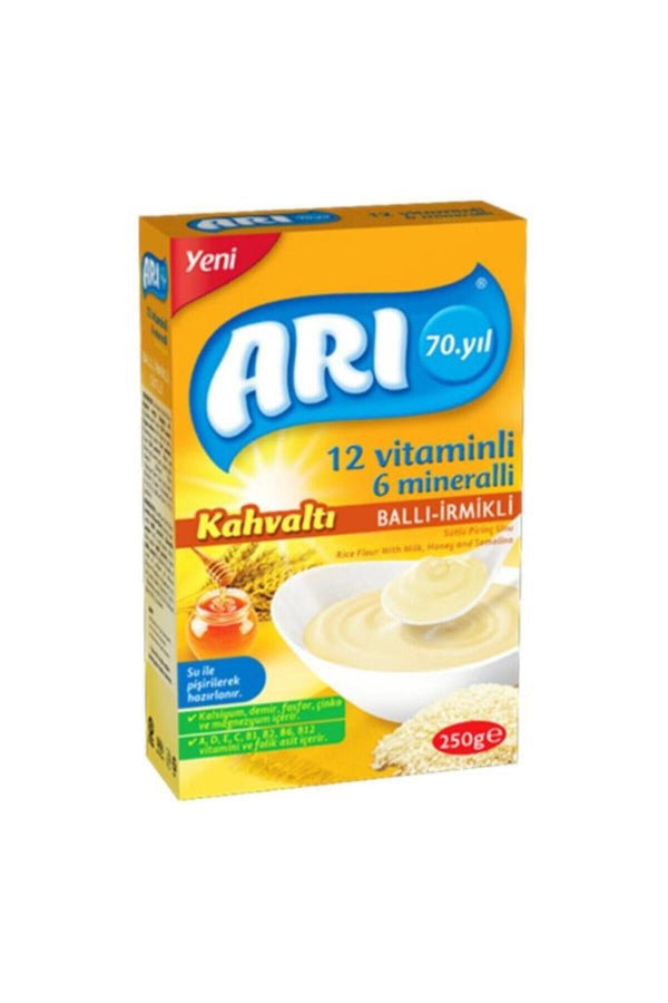 Arı Mama Sütlü Ballı İrmikli (Kahvaltı) Pirinç Unu 250 gr