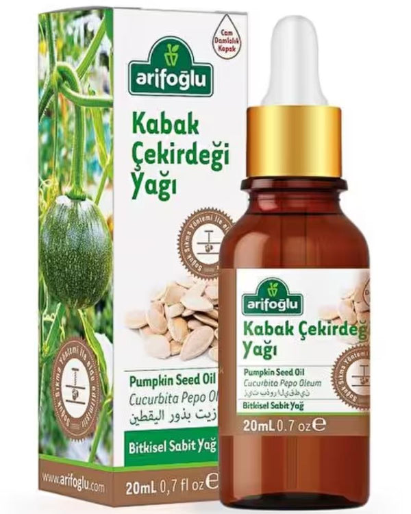 Arifoğlu Kabak Çekirdeği Yağı 20ml %100 Saf Pumpkin Seed Oil