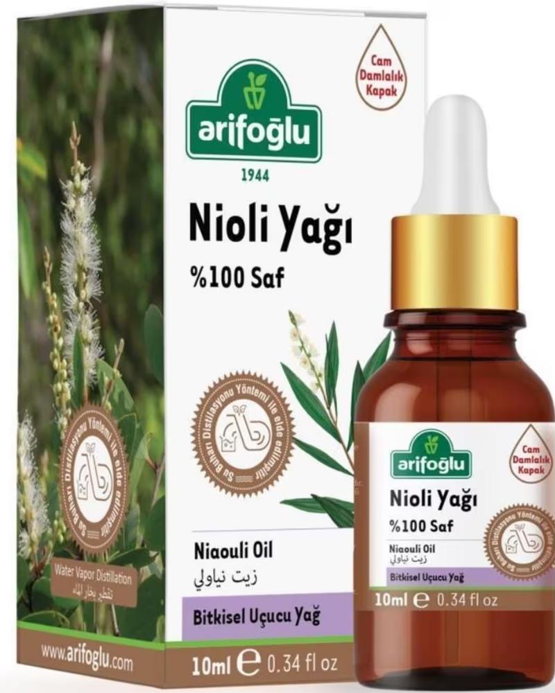 Arifoğlu Nioli Yağı 10ml %100 Saf Niaouli Essential Oil
