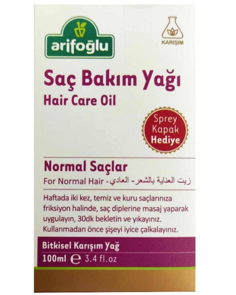 Arifoğlu Saç Bakım Yağı - Normal Saçlar 100ml