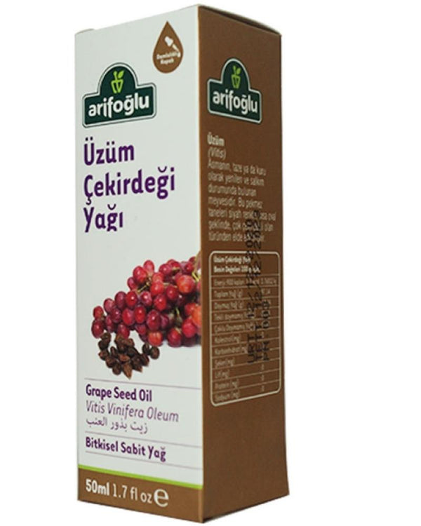 Arifoğlu Üzüm Çekirdeği Yağı Soğuk Sıkım 50ml