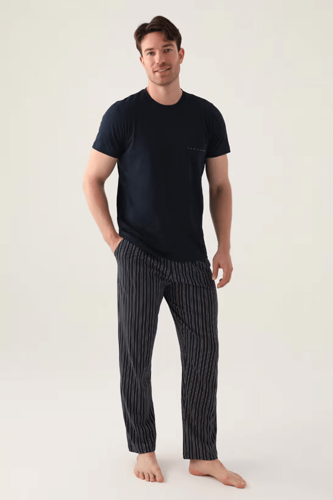 Arnetta AR3011 Erkek Pijama Takımı Lacivert
