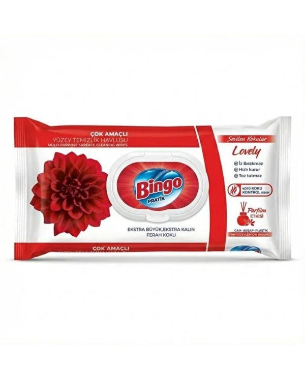 Bingo Yüzey Temizlik Havlusu Lovely 96'Lı