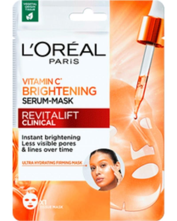L'Oreal Paris Revitalift Clinical Anında Aydınlatıcı C Vitamini Serum Etkili Maske