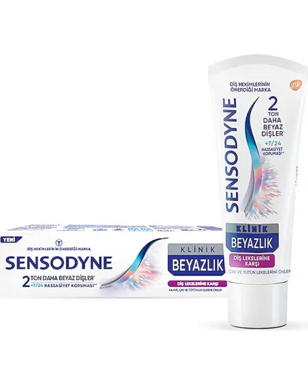 Sensodyne Klinik Onarım Aktif Beyazlık 75 ml Diş Macunu