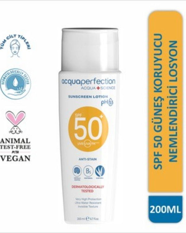 Acqua Perfection 200 ml 50 Faktör Güneş Losyonu
