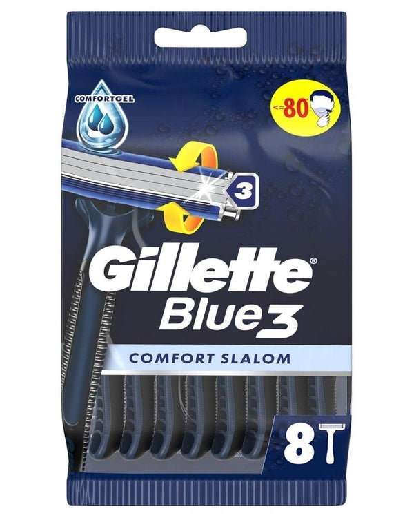 Gillette Blue3 Slalom Kullan At Erkek Tıraş Bıçağı 8 Adet