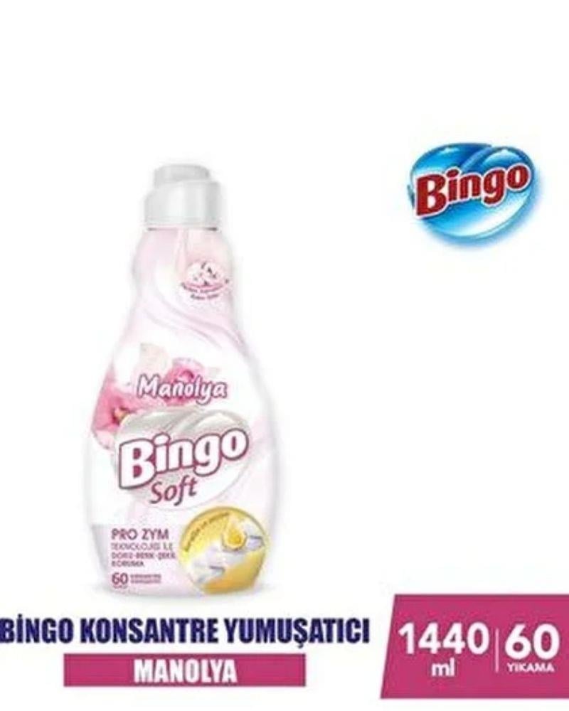 Bingo Soft Manolya Bahçesi Yumuşatıcı 60 Yıkama 1.44 lt