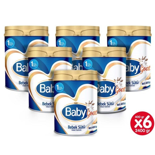 Baby Goat 1 Keçi Sütü Bazlı Bebek Sütü 400 gr x 6 Adet Fiyatı