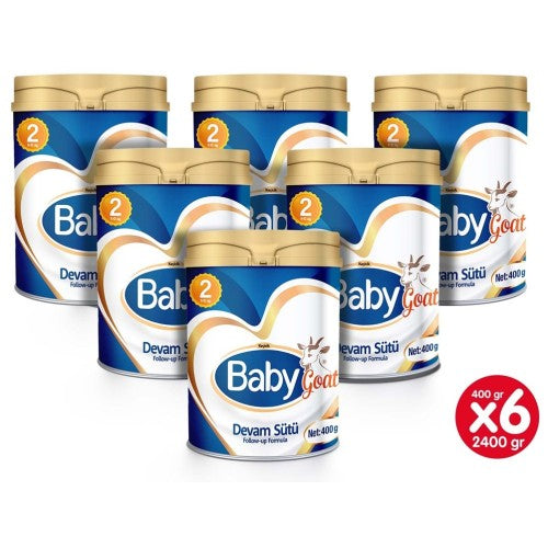 Baby Goat 2 Keçi Sütü Bazlı Devam Sütü 400 gr x 6 Adet Fiyatı