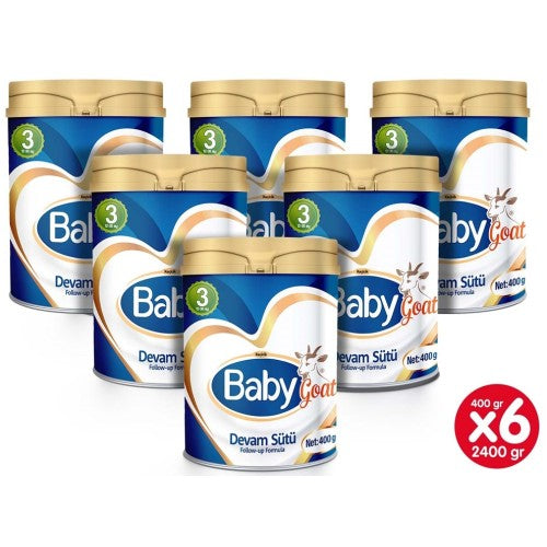 Baby Goat 3 Keçi Sütü Bazlı Devam Sütü 400 gr x 6 Adet Fiyatı