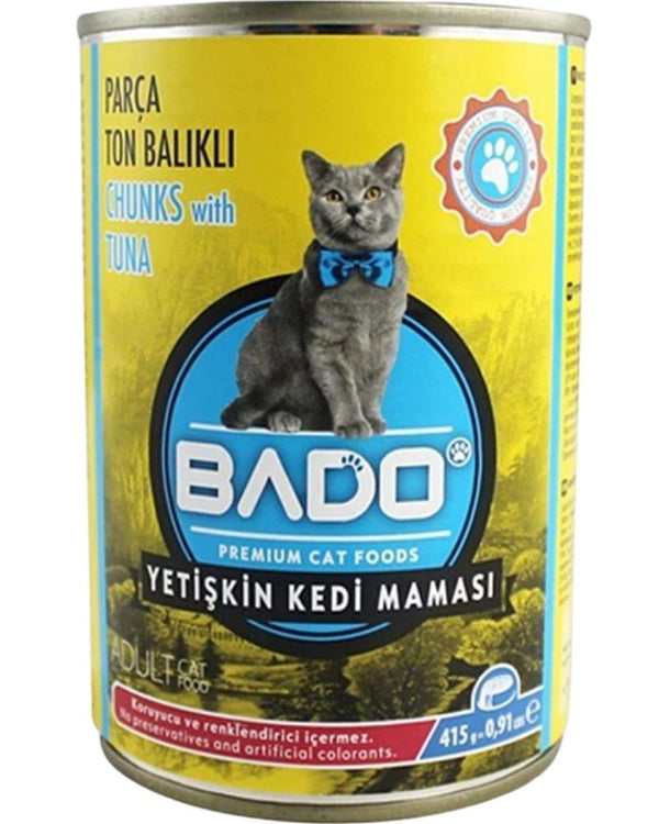 Bado Kedi Maması Konserve 415gr Ton Balıklı