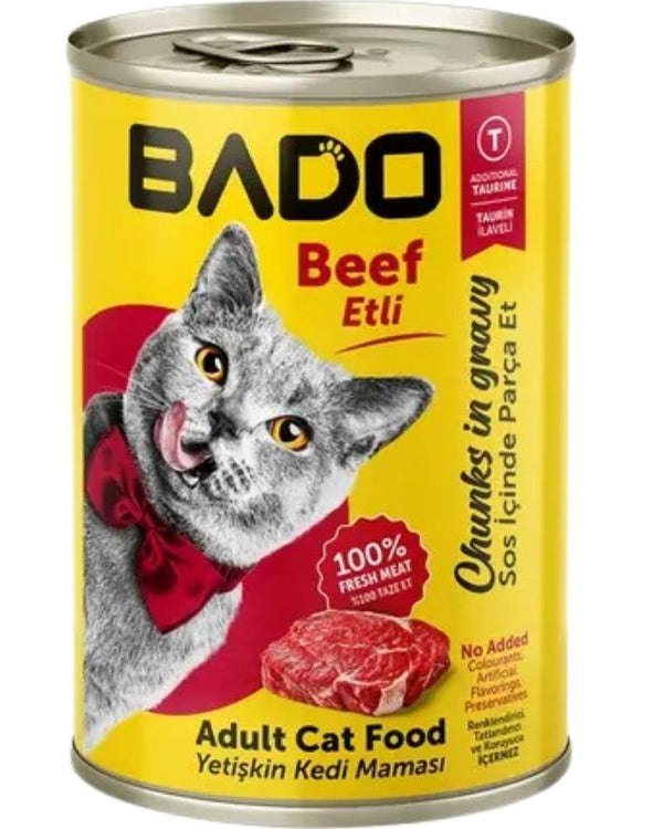 Bado Yetişkin Yaş Kedi Maması Etli 400gr