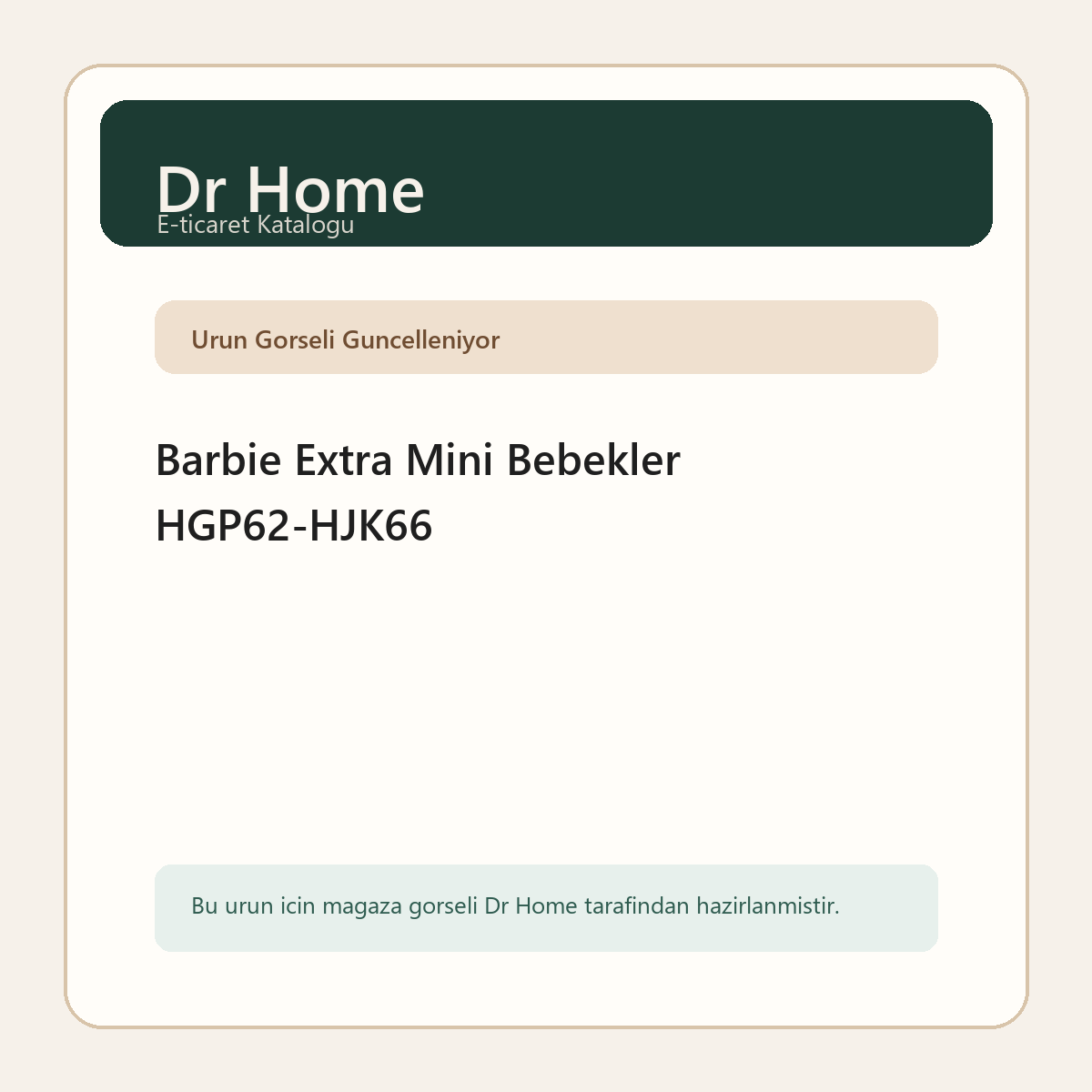 Barbie Extra Mini Bebekler HGP62-HJK66