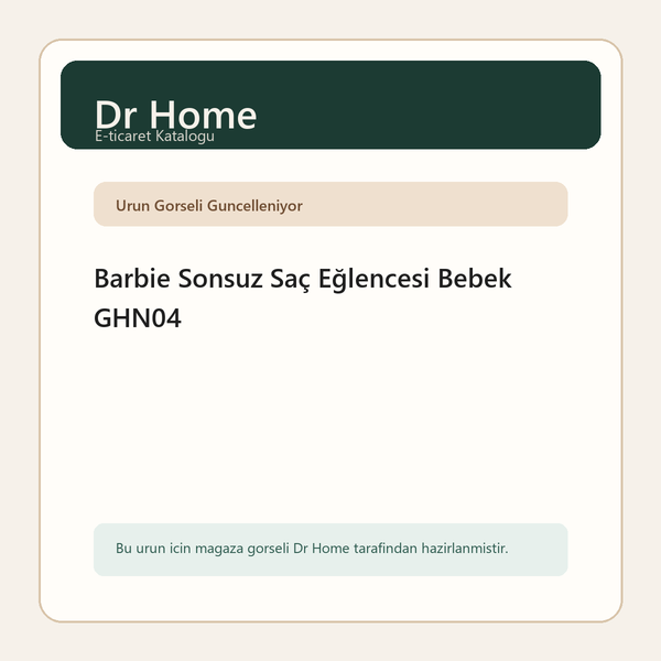 Barbie Sonsuz Saç Eğlencesi Bebek GHN04