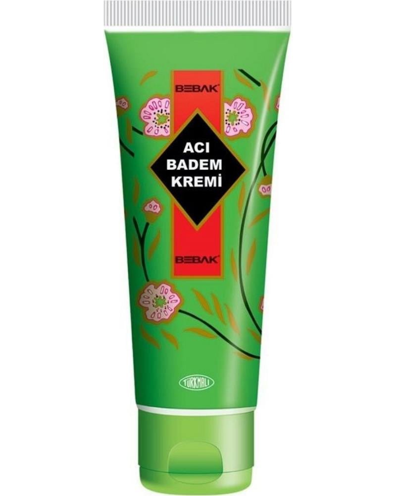 Bebak Acı Badem Nemlendirici Cilt ve Bakım Kremi Tüp 70 ml