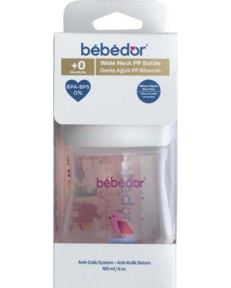 Bebedor Biberon Geniş Ağız 26o Ml kod 98322