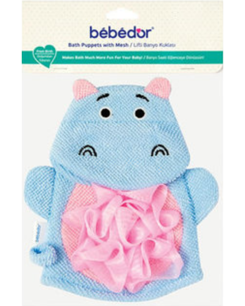 Bebedor Lifli Banyo Kuklası Mavi 582