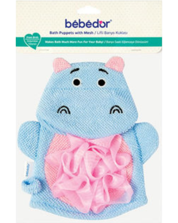Bebedor Lifli Banyo Kuklası Mavi 582