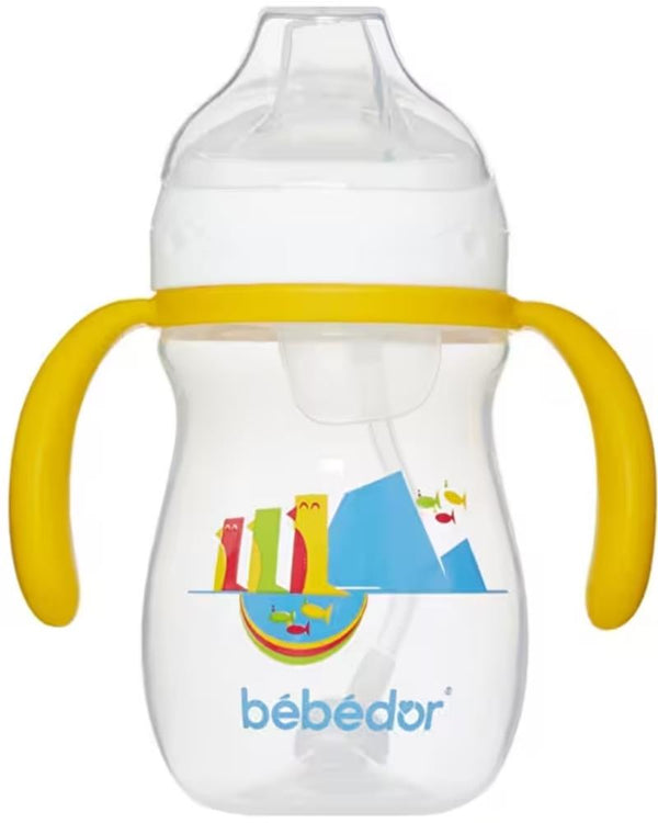 Bebedor Yumuşak Uçlu Kulplu Alıştırma Bardağı 270ml 7503