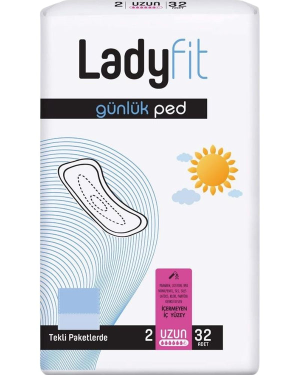 Lady Fit Ladyfit Günlük Ped Uzun 32'li