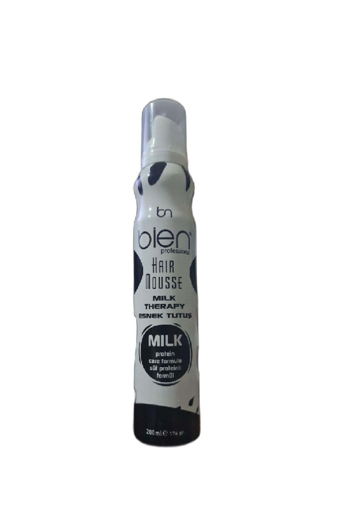 Bien Saç Köpük Esnek Tutuş Kadın Saç Köpüğü 200 ml Süt Proteinli