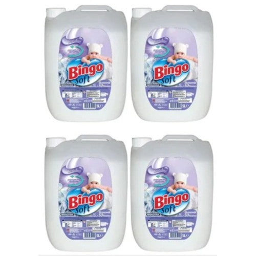 Bingo Soft Yumuşatıcı Sensitive 5 lt x 4 Adet