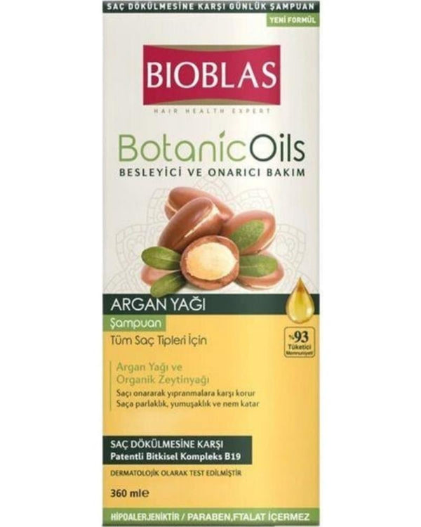 Bioblas Botanic Oils Argan Şampuan 360 ml