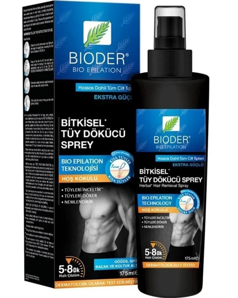 Bioder Tüy Dökücü Sprey Erkek 175 ml