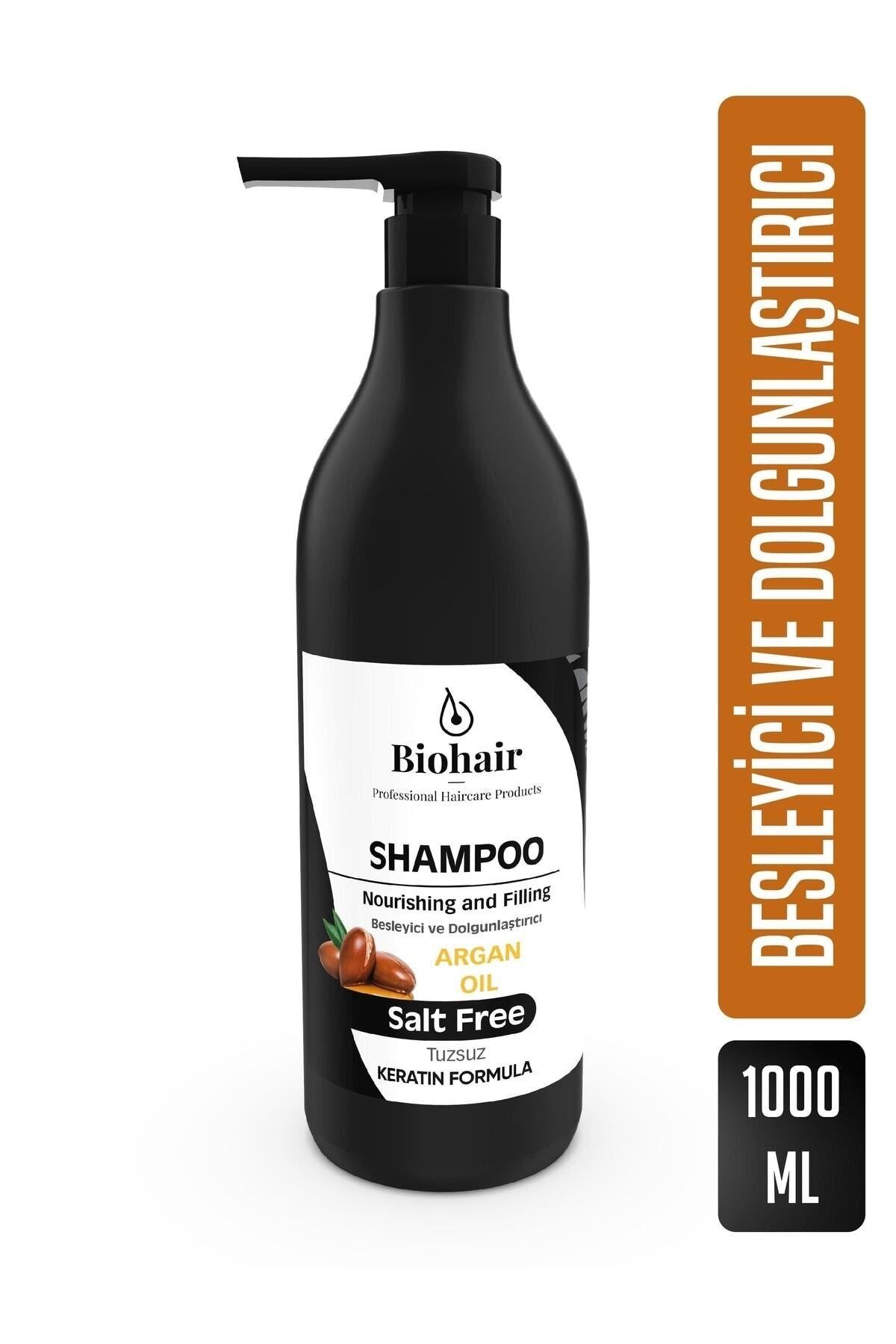 Biohair Tuzsuz Argan Oil Besleyici Ve Dolgunlaştırıcı Şampuan 1000 ml