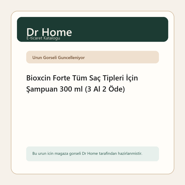 Bioxcin Forte Tüm Saç Tipleri İçin Şampuan 300 ml (3 Al 2 Öde)