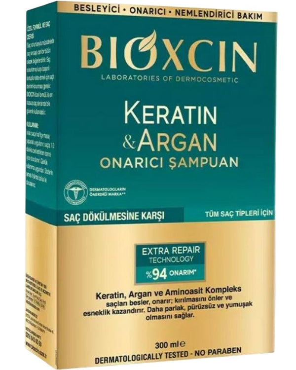 Bioxcin Keratin & Argan Onarıcı Şampuan 300 ml Fiyatı