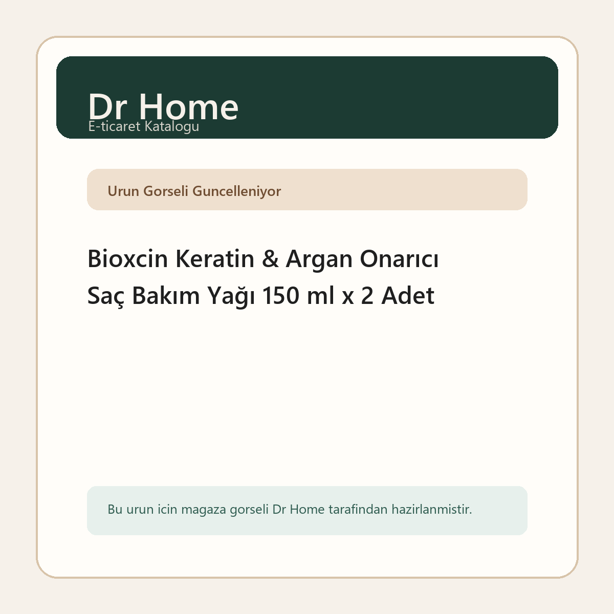 Bioxcin Keratin & Argan Onarıcı Saç Bakım Yağı 150 ml x 2 Adet