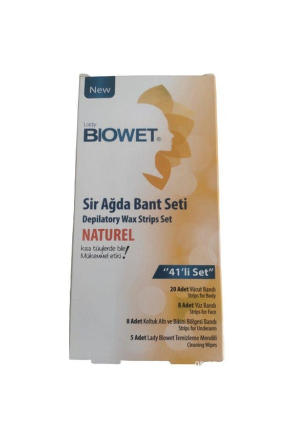 Bioxet Biowet Naturel 41li Set Sir Ağda Bant Setı