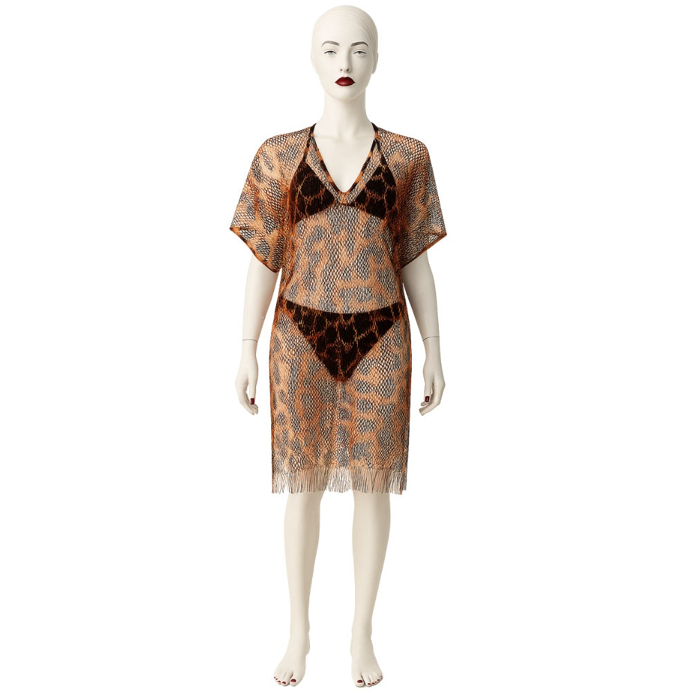 Blanc Du Nil File Pareo Leopar