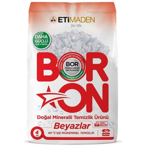 Boron Doğal Mineralli Temizlik Ürünü Beyazlar İçin 4 Kg Fiyatı