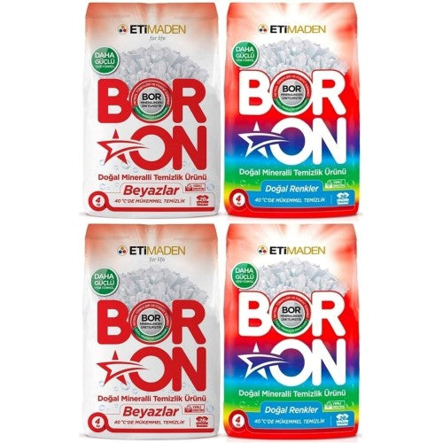 Boron Doğal Mineralli Temizlik Ürünü Beyazlar ve Renkliler 16 kg