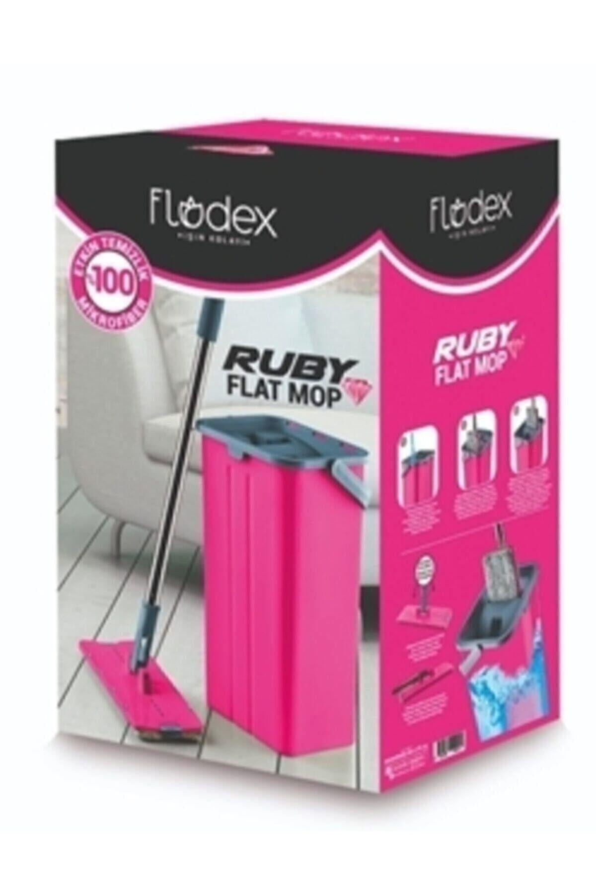 Buzkan Flodex Temizlik Seti Ruby Flat Mop