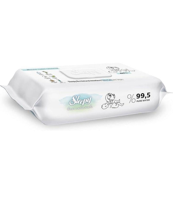 Sleepy Yenidoğan 40 Yaprak 3'lü Paket Islak Mendil