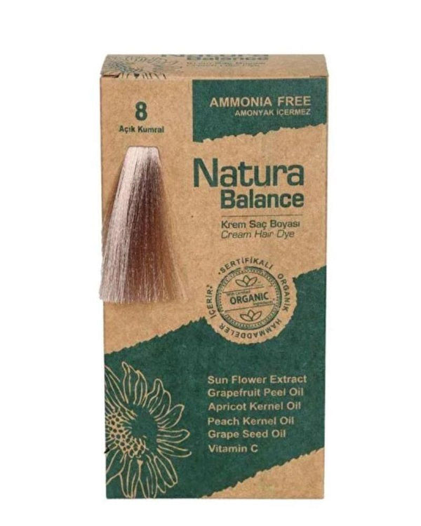 Natura Balance Saç Boyası 8 Açık Kumral