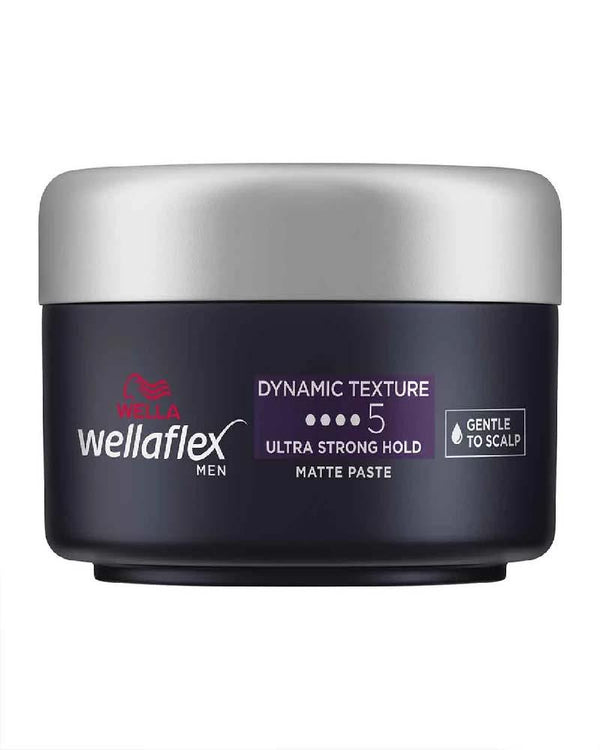 WELLA Wellaflex Saç Macunu Mat Erkek Dinamik Doku & Ultra Güçlü Tutuş 75 ml