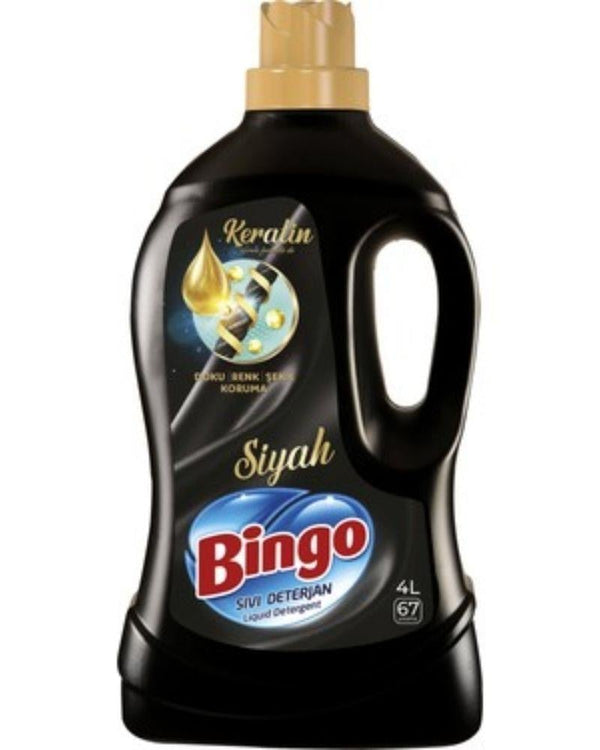 Bingo Siyah Sıvı Deterjan 67 Yıkama 4 lt