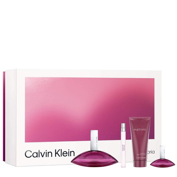 Calvin Klein Euphoria Kadın Parfüm Edp 100 Ml+15 Ml+10 Ml+Body Lotion 100 Ml Set