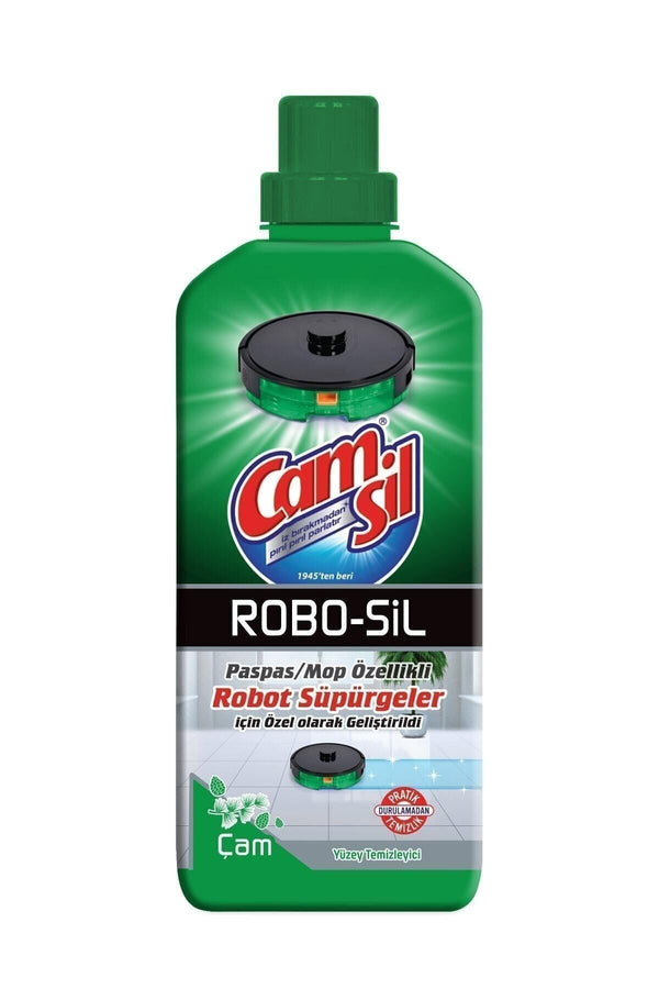 CAMSİL Robo-sil Yüzey Temizleyici Çam 900 ml Robot Süpürge Deterjanı