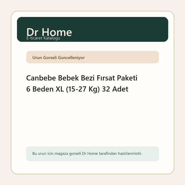 Canbebe Bebek Bezi Fırsat Paketi 6 Beden XL (15-27 Kg) 32 Adet