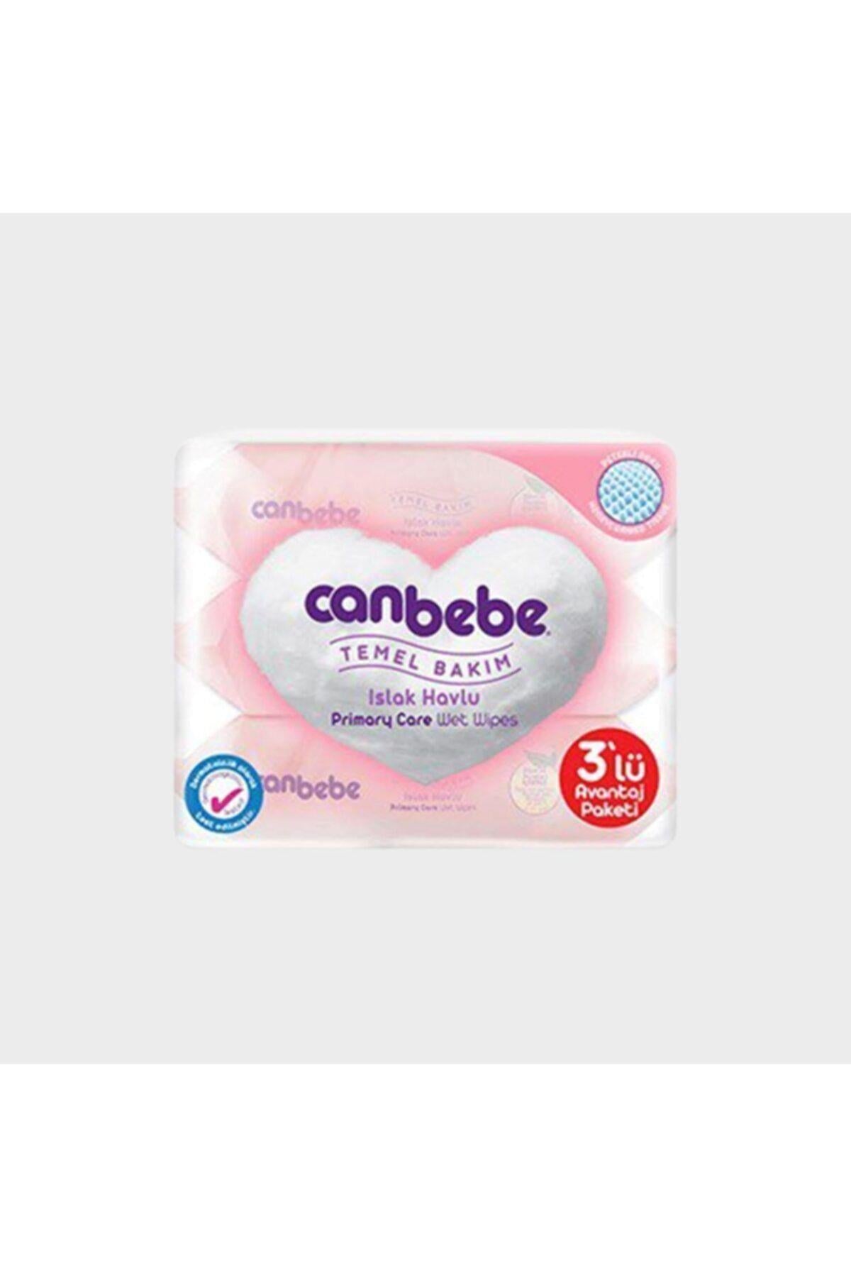 Canbebe Islak Havlu Temel Bakım 3'lü