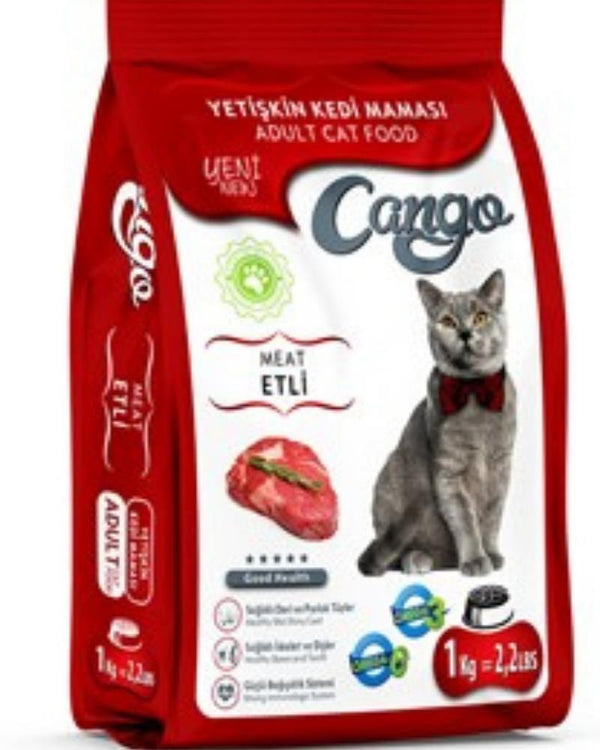 Cango Yetişkin Kedi Maması Kuzu Etli 1kg