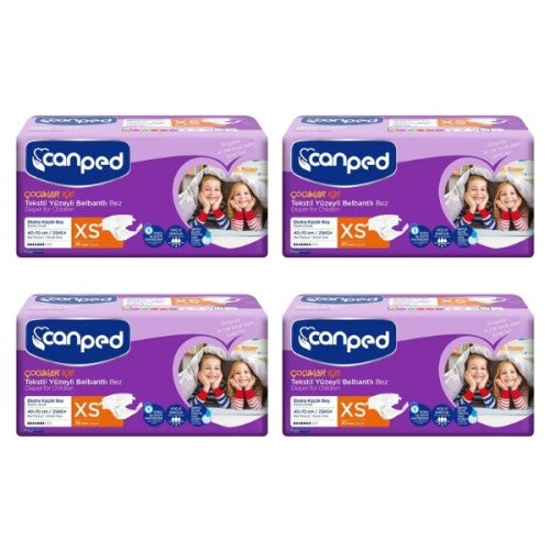 Canped Belbantlı Extra Küçük Hasta Bezi 30 lu x 4 Adet Fiyatı