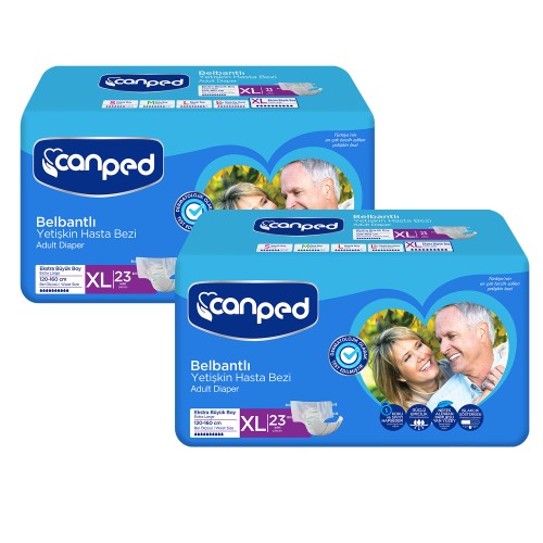 Canped Belbantlı Hasta Bezi Extra Büyük Boy Large 46 Adet Fiyatı