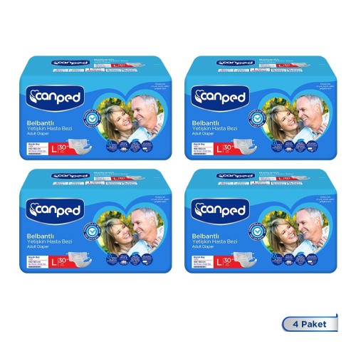 Canped Belbantlı Hasta Bezi Büyük Boy Large 120 li Fiyatı